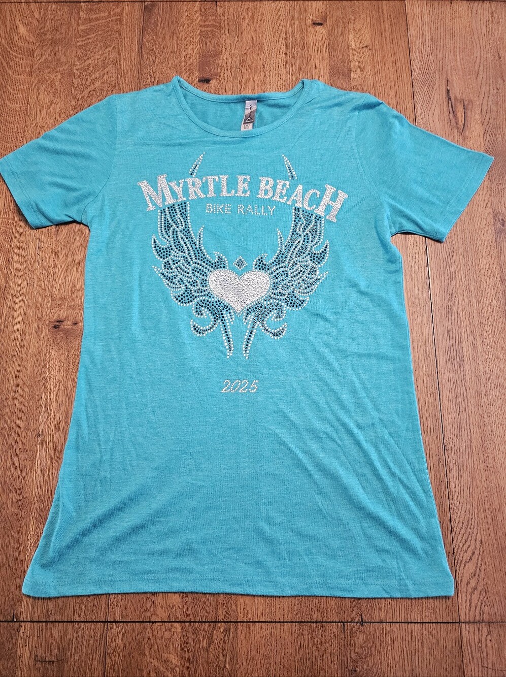 Turquoise Graphic Tee - Women's